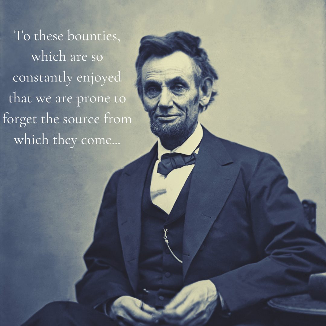 President Lincoln’s Thanksgiving Invitation