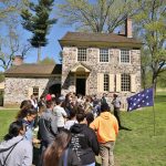 Students explore Valley Forge campus historic house